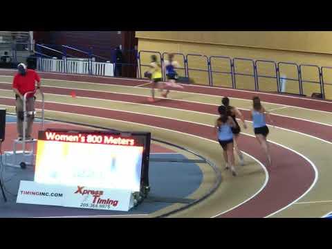 Video of 800m PR (2:34.34) TN HS  Indoor Championships