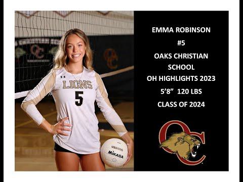 Video of Emma Robinson_OH_2023 High School