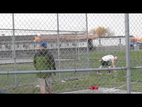 Video of Regular tri-meet discus throw