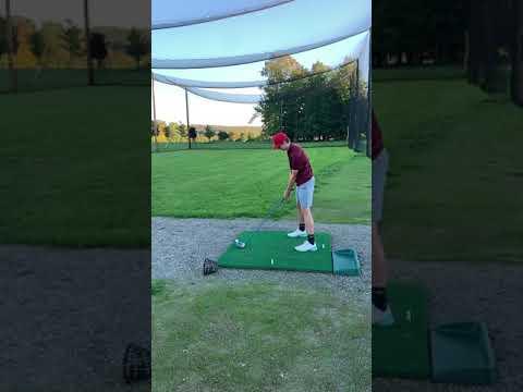 Video of golf swing