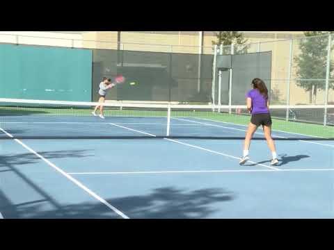 Video of Monta Vista at Homestead Girls Tennis 2.18.21