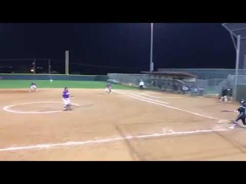 Video of Jennifer Lopez #8 Right Field dive and catch