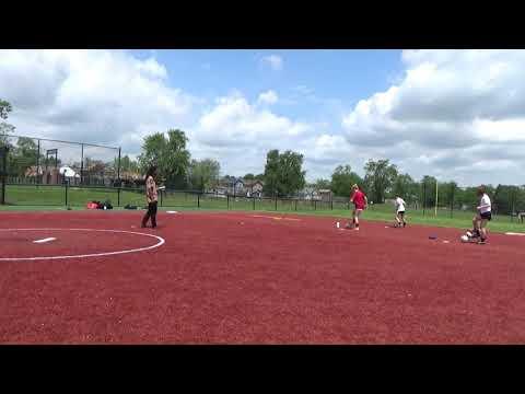 Video of Individual Training Session with Club Coach #2 (Red shirt) 