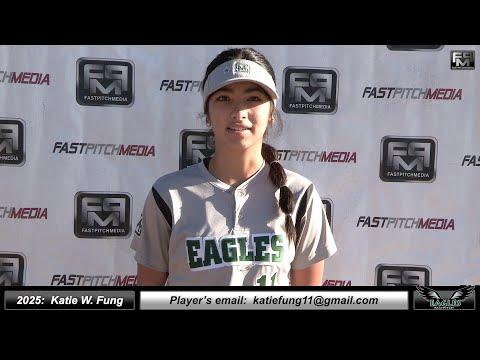 Video of 2025 Katie Fung 4.33 GPA - Pitcher, Outfielder and 2nd Base Softball Skills Vídeo - Eagles Fastpitch