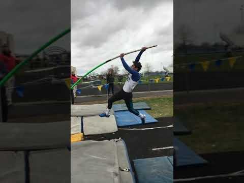 Video of sophmore Charlie Silverman jumps 12 feet