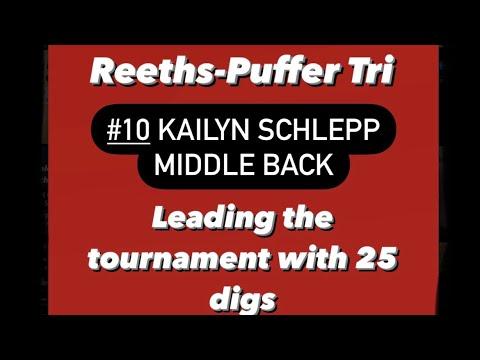 Video of Reeths-Puffer Tri Film. I led the Tri with 25 digs.