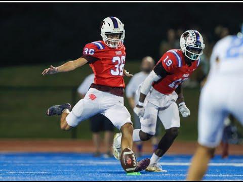 Video of Field Goals and Punt @ Chris Sailer Camp 