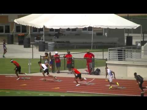 Video of USATF 220m Regional Prelims 21.97 FAT