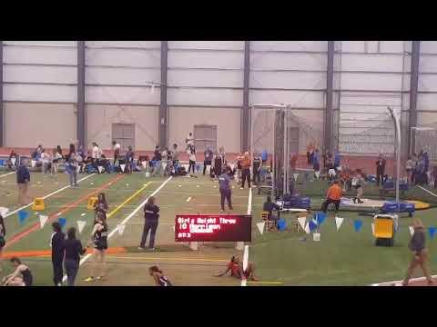 Video of Mackenzie Morrison Weight Throw, 3/7/20