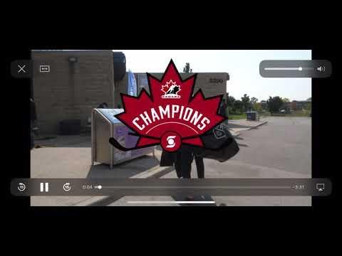 Video of Hockey canada inaugural champion Kingo 