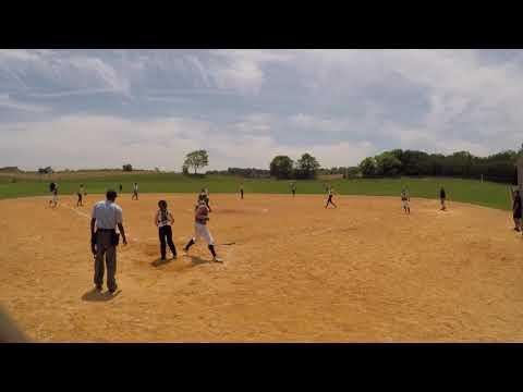 Video of Megan's Throw from Right Field Into Home