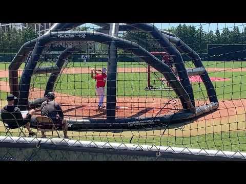 Video of Jordan Harris RHP/IF/OF