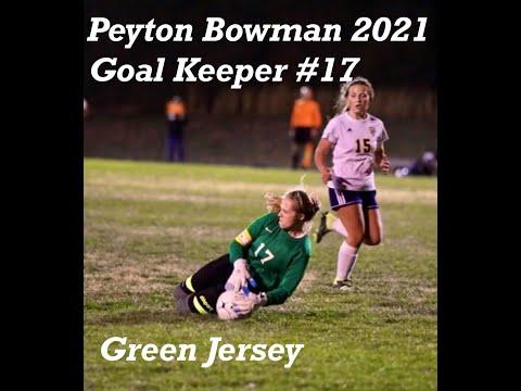 Video of Peyton Bowman GK 2021 Highlights