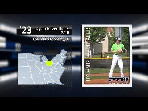 Video of  Dylan Ritzenthaler at the Naperville, Illinois Showball showcase. 6/22