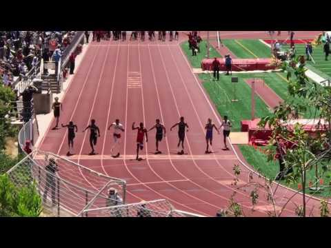 Video of 2017 CIF - 100 Meters - Isaac Garcia 10.8