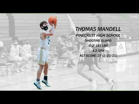 Video of Thomas Mandell 2022 Junior Season Highlights