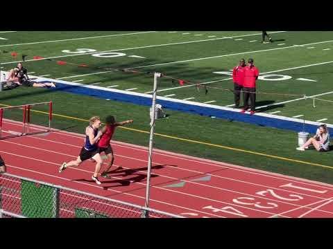 Video of Braylon Hoffman - 300M Hurdles - April 13th, 2022