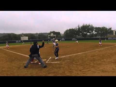 Video of Kelsie Delap Pitching a K 2/20/16