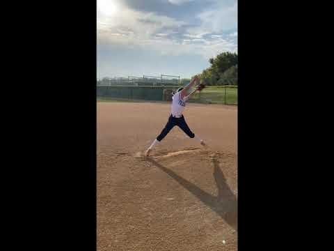 Video of 10/2020 Pitching Video