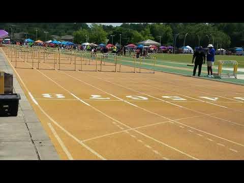 Video of 06/14/19 - Ezequiel lane 7 110m hurdles PRed 2nd place 15.66. 3rd meet doing the 110m hurdles.