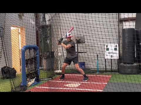 Video of Updated hitting (before season)