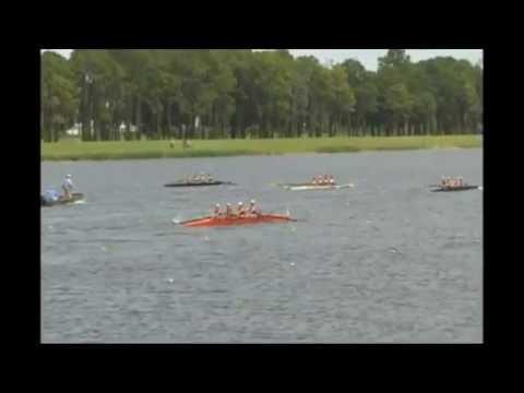 Video of USRowing Southeast Junior District Championships (Miami Rowing Club -- Women's Varsity 4+ Finals -- Lane 3 -- 2 seat)