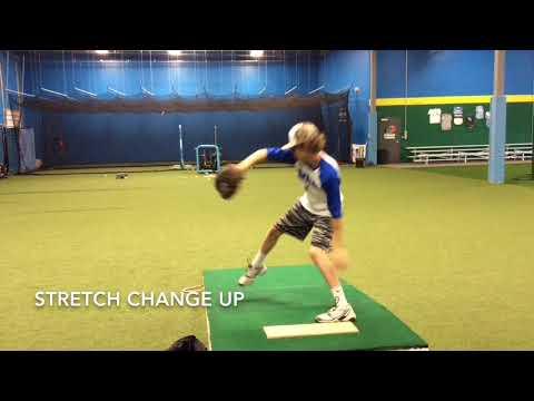 Video of Pitching and hitting 