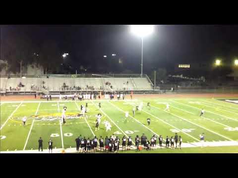 Video of Cabrillo vs Lynwood Quarterback Highlight 