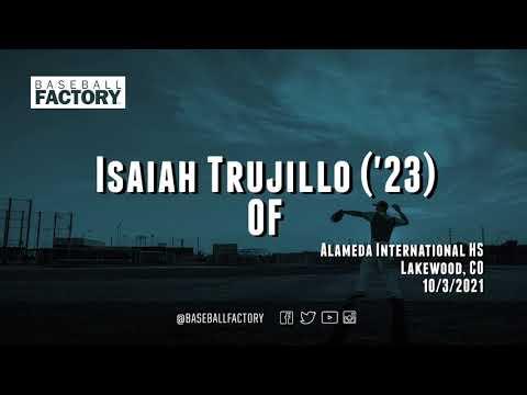 Video of Isaiah Trujillo Baseball Factory