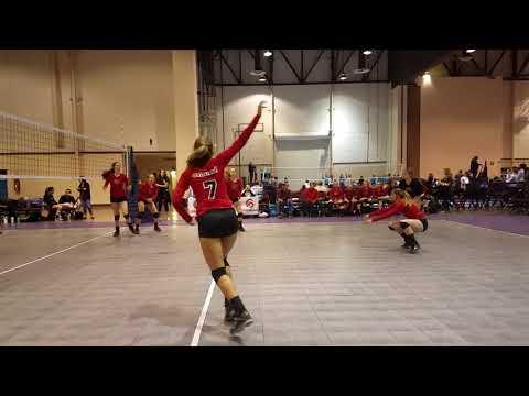 Video of Amelia DePorto, Libero, #19, April 29, 2018 Video 2