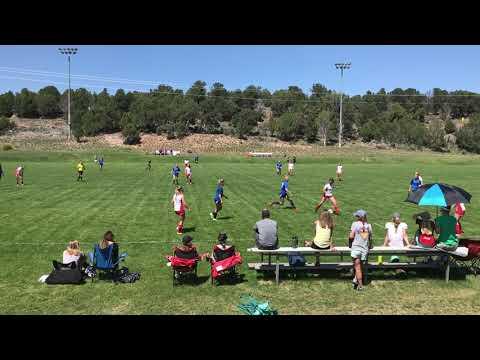 Video of U19 club game video- Macey Peery (blue #39, orange cleats)