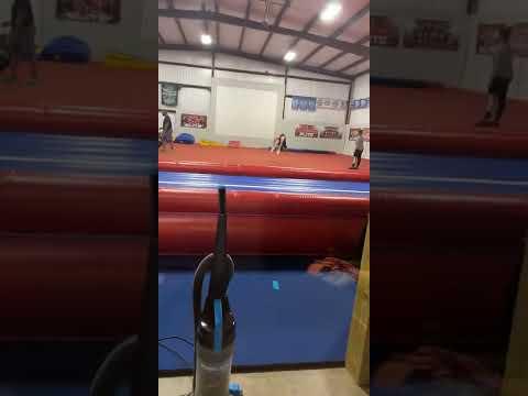 Video of Round off, backhand springs, back tuck 