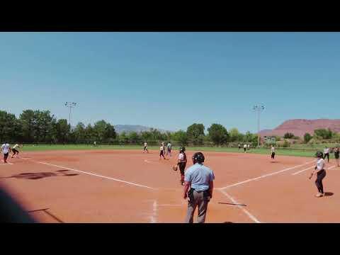 Video of Paisley McReynolds #3 Bunts 