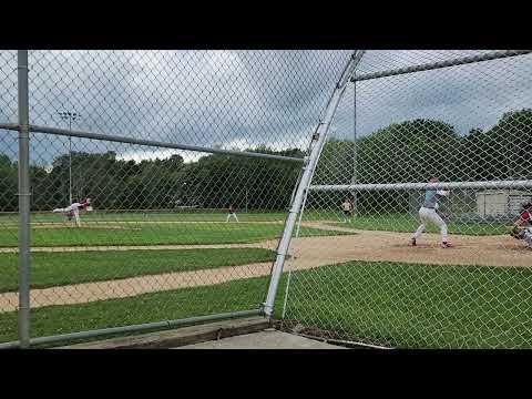 Video of Conner hitting a single