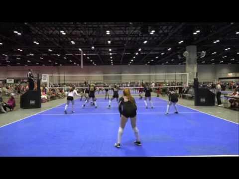 Video of Emily King - Libero 2014-15 Club Volleyball Highlights 