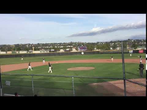 Video of SS SEAN OGRIN makes sliding 6-3 putout up middle v West Ranch 3-22-19.