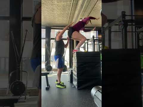 Video of Jenna box jumps 42” from sitting