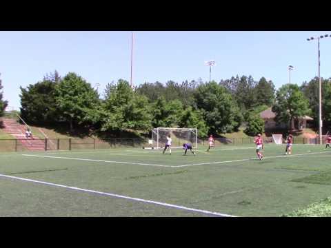 Video of Imani goal assist from teammate