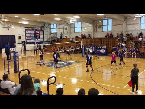 Video of Mckenna Griffin #13 in the blue jersey 