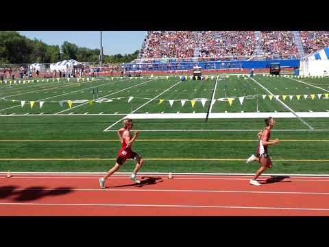 Video of 2021 Minnesota State Class A 1600m run