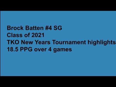 Video of New Years tournament highlights 2021