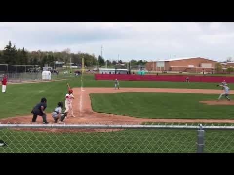 Video of 5/6 No decision v St. John’s HS.  8.1IN, 6H, 2ER, 7K.