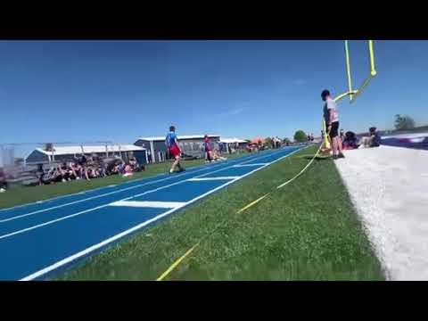 Video of 13.85m triple jump