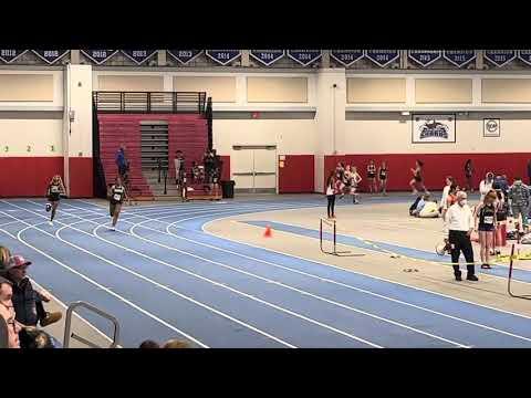 Video of 300 meter dash winter track