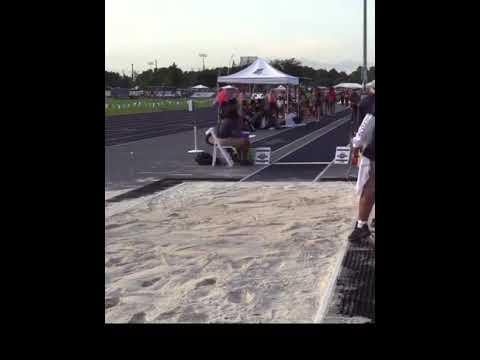 Video of 2021 USATF National Junior Olympics Long Jump (17-1.25ft)