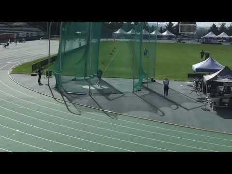 Video of Discus Throw - 41.74m (1kg)