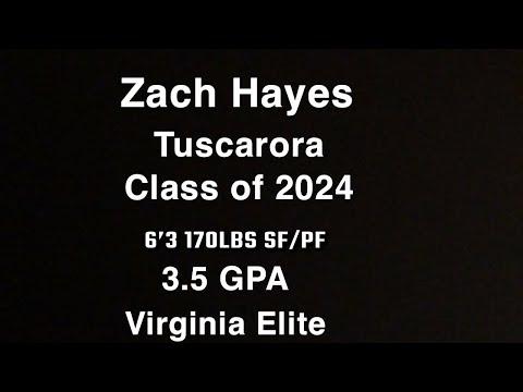 Video of Zach Hayes Class of 2024 Tuscarora High School 