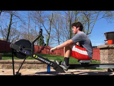 Video of Cameron Canfield, steady state erg 