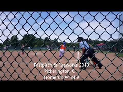 Video of Haley Johnson Homerun Collection from 2019