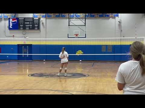 Video of 2023 Outside Hitter Priscilla Andrews Practice Highlights